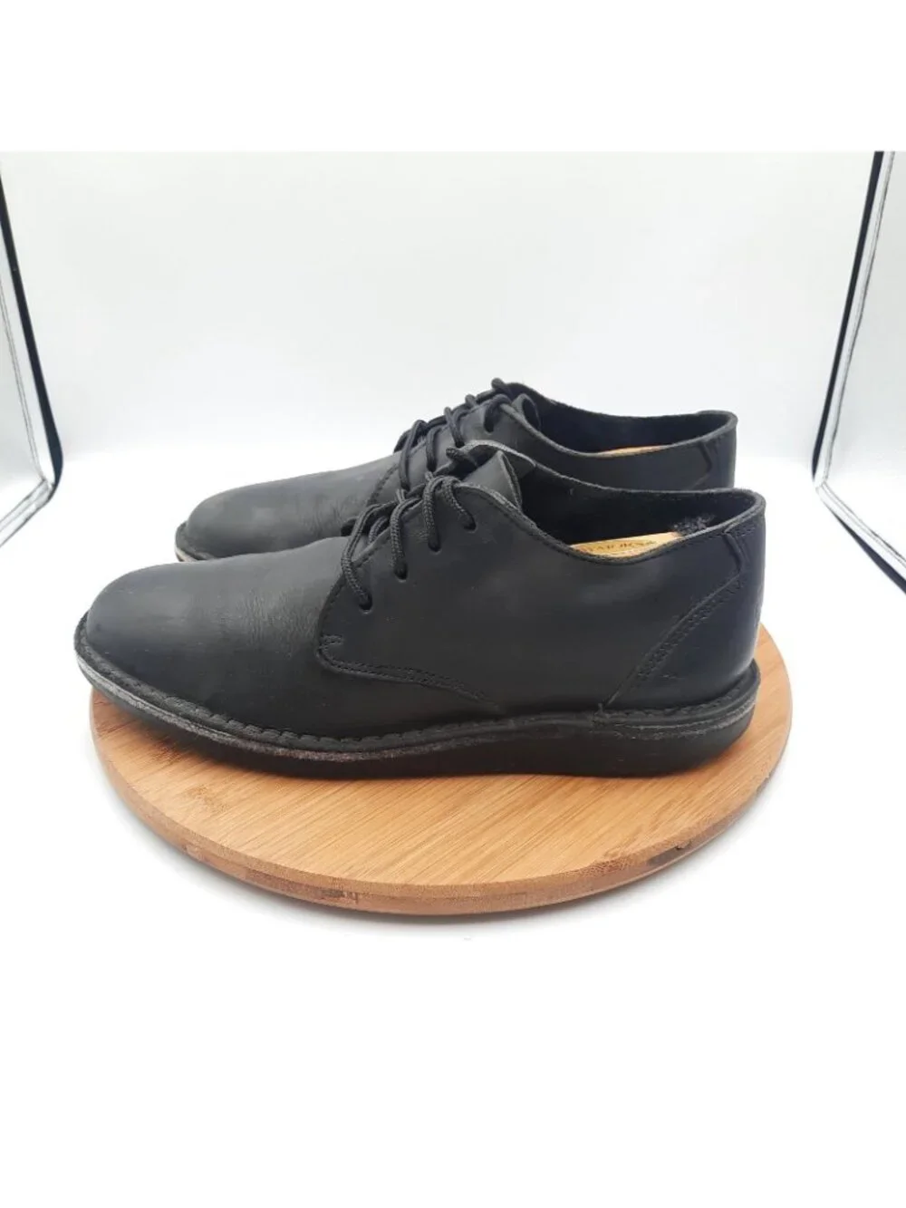 Jim Green Shoellie Mens 10 Shoes Black Oringo Leather Handmade Artisan Boots